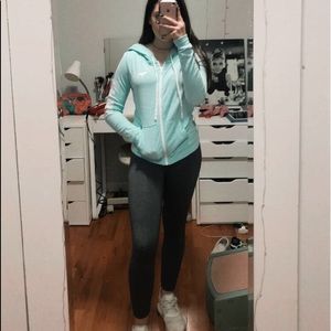 vs pink pastel green jacket